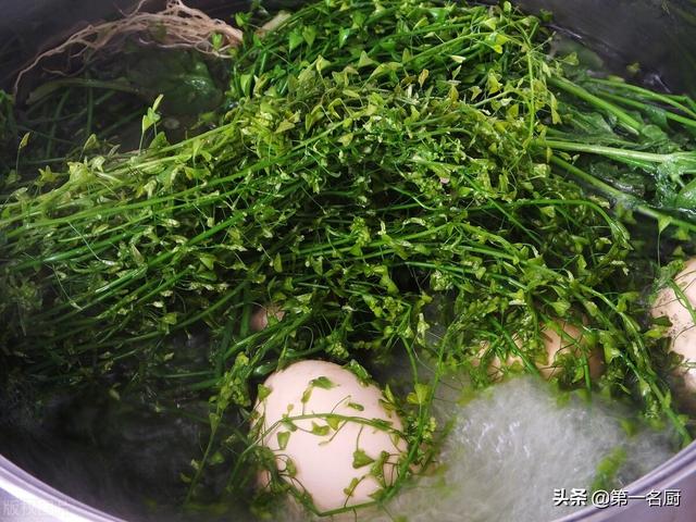 荠菜煮鸡蛋