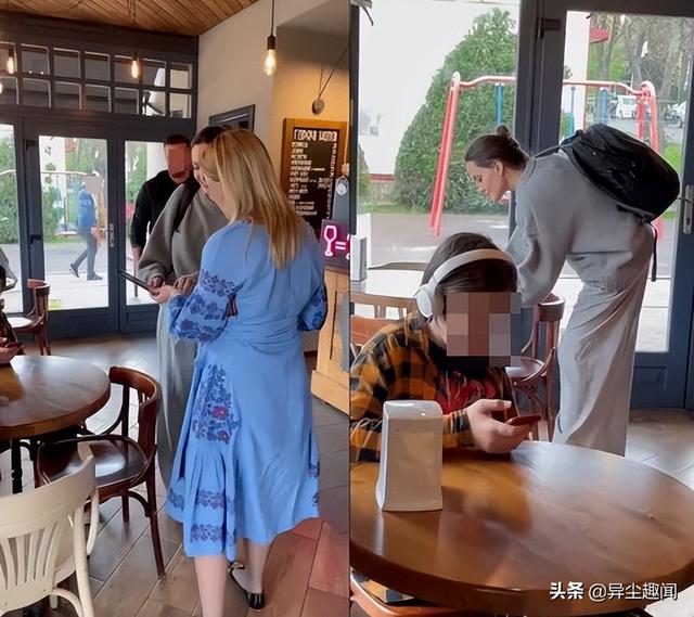 安吉丽娜·朱莉穿运动服买咖啡依旧散发女神气质，被认出后超亲民