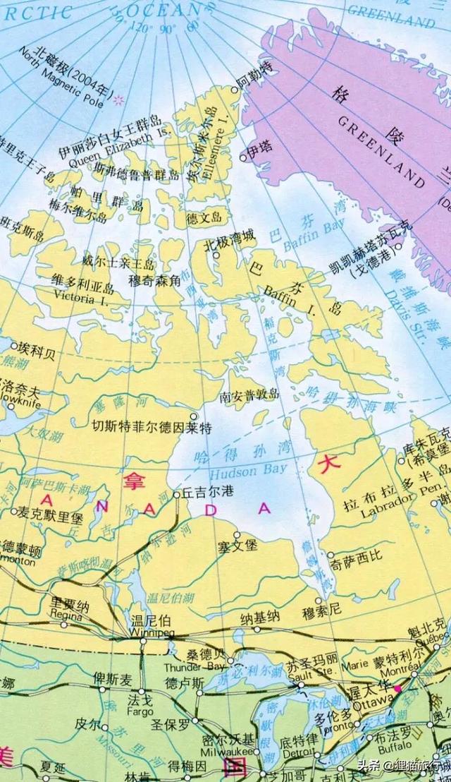加拿大第一大島——巴芬島，也是世界第五大島，因紐特人的島嶼
