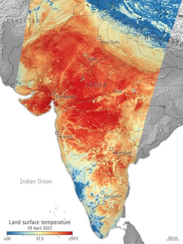 印度遇122年来最强热浪！科学家透露坏消息：地球未来或不再宜居