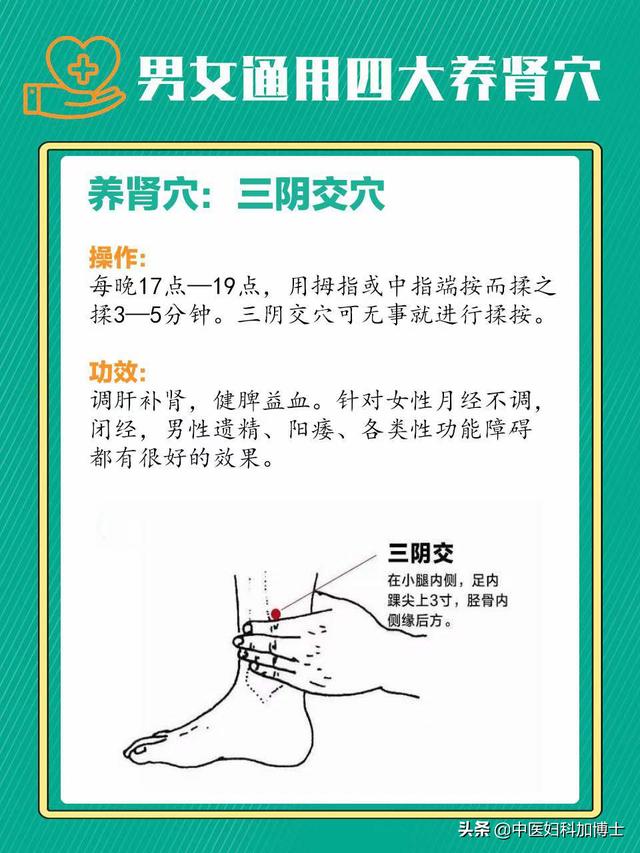 不花钱的养生穴，肌瘤患者每天按一按，驱寒祛湿，血管更通畅