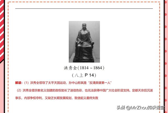必须学透初二历史期末考点清单和易错点梳理！期末考点都在这里