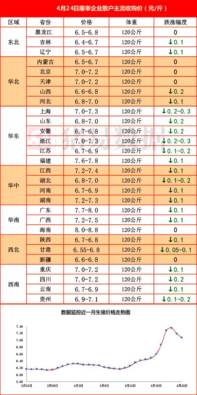 猪价跌惨，24日行情冲高“2连绿”，发生了啥？猪价还能涨吗？