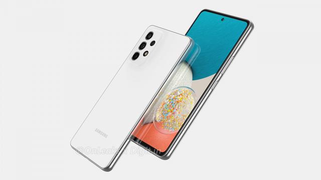 Galaxy A53 5G渲染图显示新机对熟悉的设计进行了小幅改进 不含耳机插孔