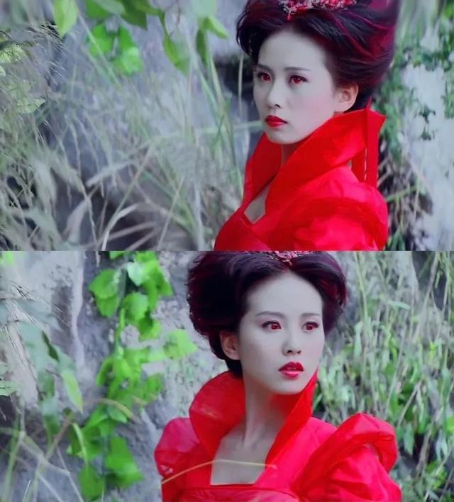 我对于刘诗诗最初的印象,就来自于穿着广袖流仙裙的龙葵.