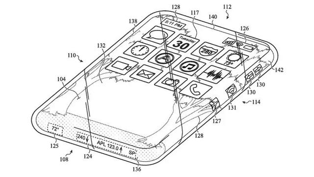 交互体验升级：苹果新专利展示全玻璃设计的iPhone和Apple Watch