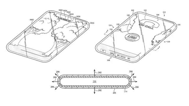 交互体验升级：苹果新专利展示全玻璃设计的iPhone和Apple Watch