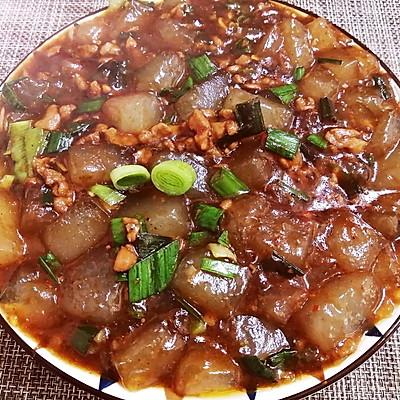 炒凉粉