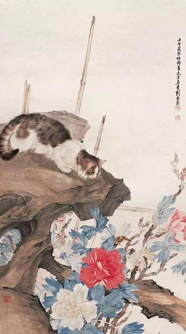 鉴赏丨看四大国画名家笔下的猫