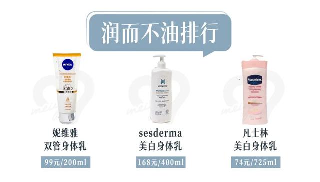有什么好用的身体乳女生