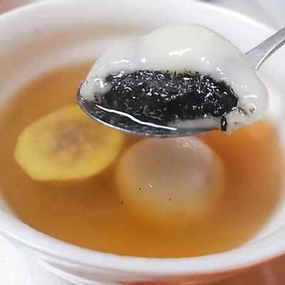 黑芝麻汤圆的做法