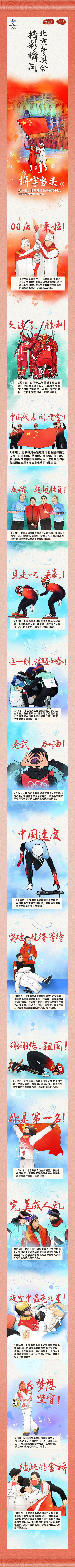 融冰雪丨重温经典 共享荣耀 北京冬奥会精彩瞬间