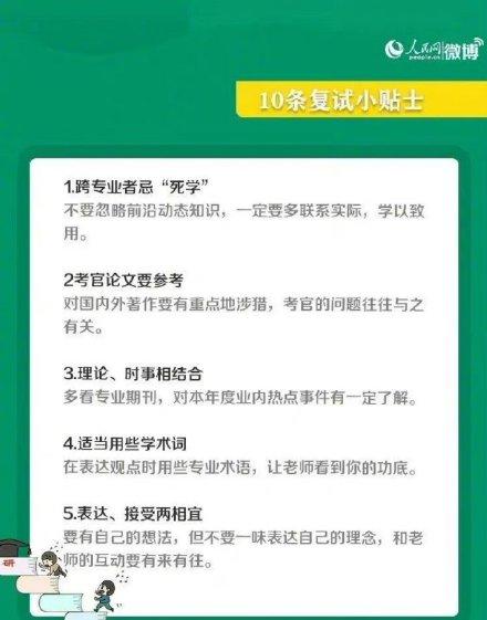 转存！考研复试实用攻略