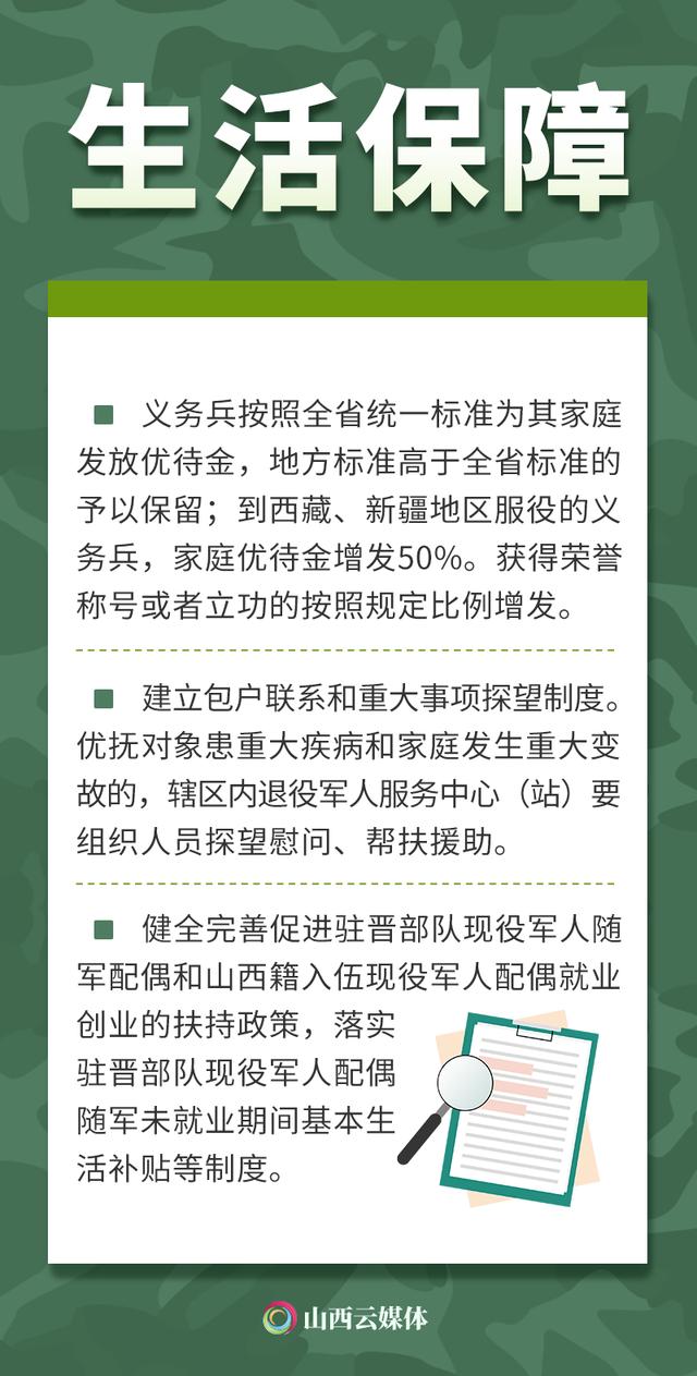 海报丨军人军属、退役军人和其他优抚对象，这些重点优待政策了解一下