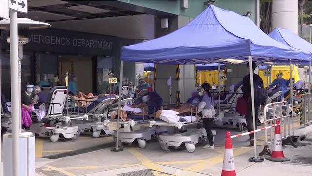 香港新增55353例确诊 每百万人口死亡数超过美国