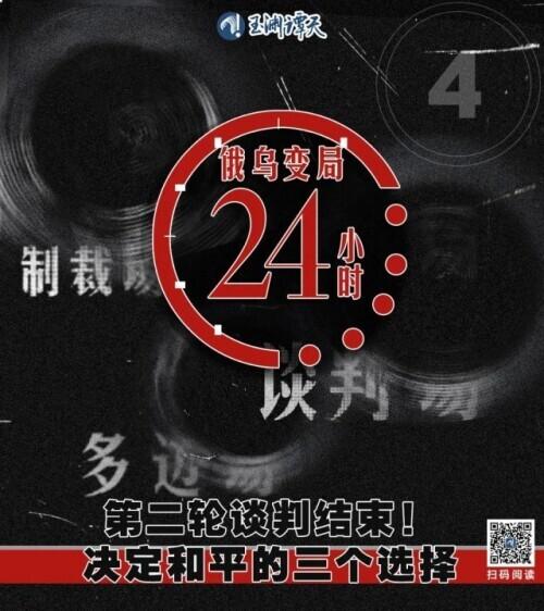 俄乌变局24小时：第二轮谈判结束！决定和平的三个选择