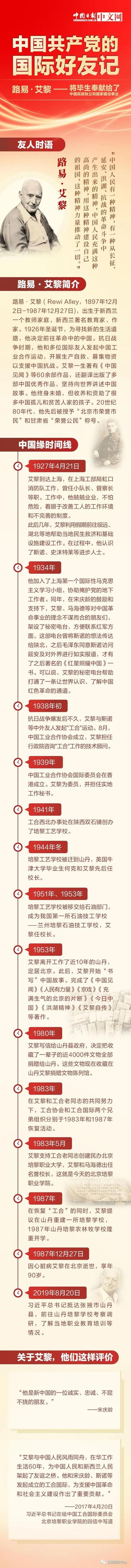 路易·艾黎——将毕生奉献给了中国民族独立和国家建设事业