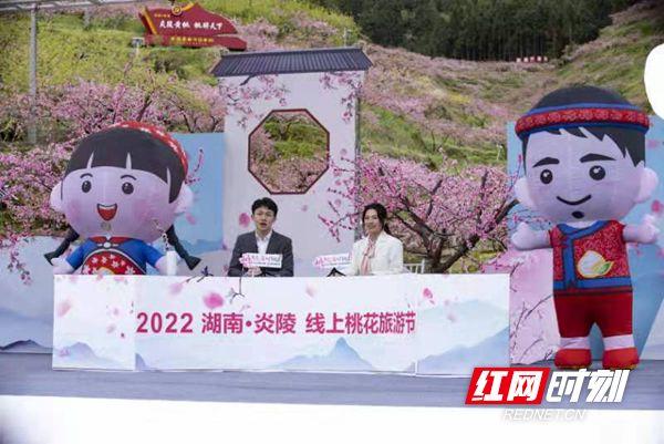 2022中国炎陵线上桃花旅游节正式启动