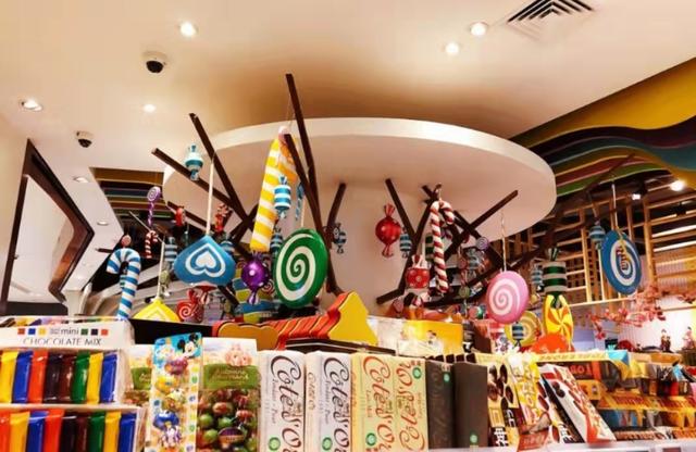 超市商品陈列图片