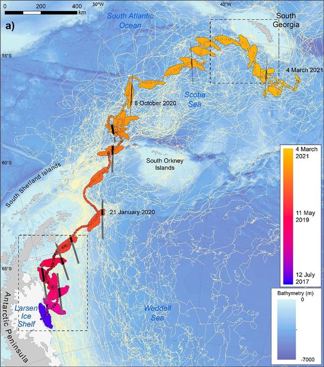 研究指出，减缓南极冰川流动的海冰在短短3天内突然碎裂