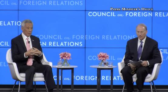 新加坡官方发布！在美国智库活动上，李显龙阐述他这样“看中国”
