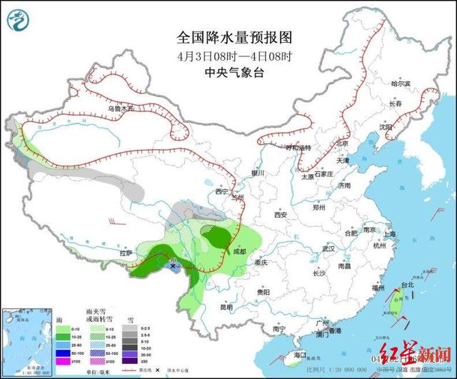 清明时节多地晴好 四川难逃雨纷纷