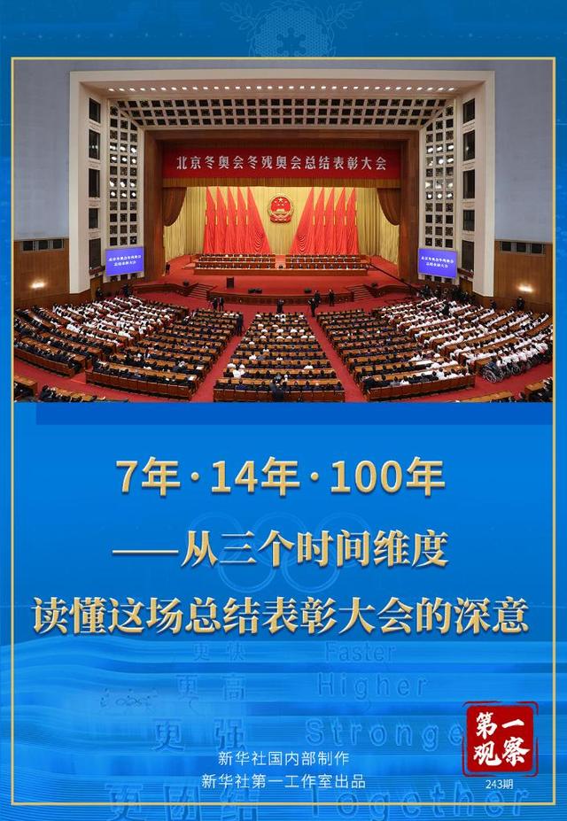第一观察 | 7年·14年·100年——从三个时间维度读懂这场总结表彰大会的深意