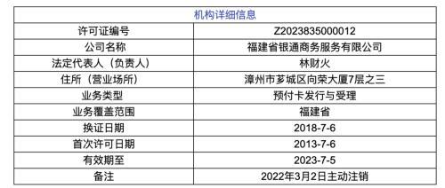 央行正式注销3张支付牌照