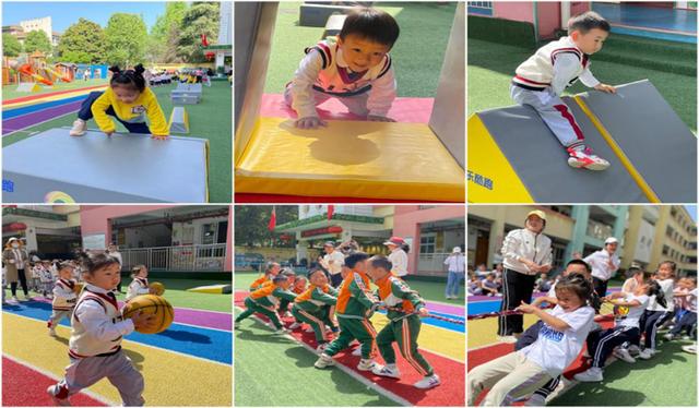 汉台区西关幼儿园开展2022年春季趣味运动会活动