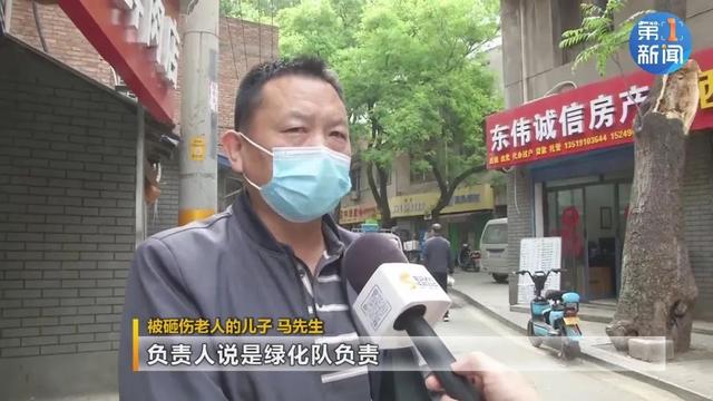 祸从天降！西安一八旬老人被路边大树断枝砸中当场昏迷