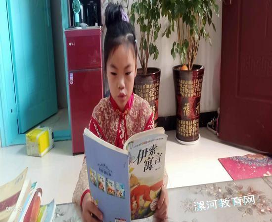 以书为伴 气息芳华——李集镇陈桥小学开展线上读书活动