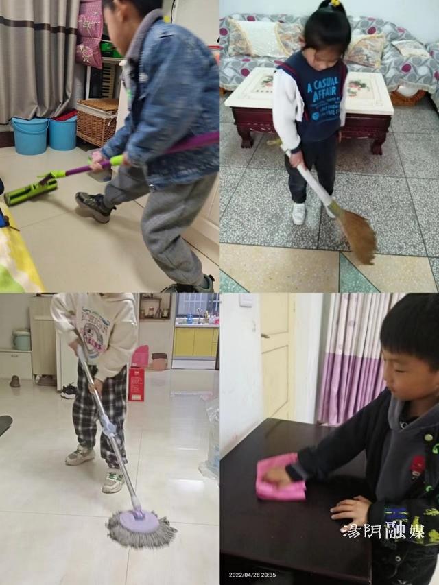 汤阴益海小学开展“我劳动 我快乐”五一主题实践活动