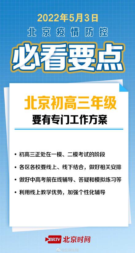 四类人员严控出京，中小学推迟返校一周……5月3日北京发布会必看要点 →