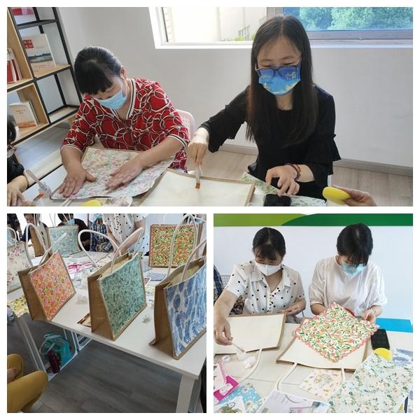 红明村工会举办“特别的爱，给最美的你”DIY主题活动