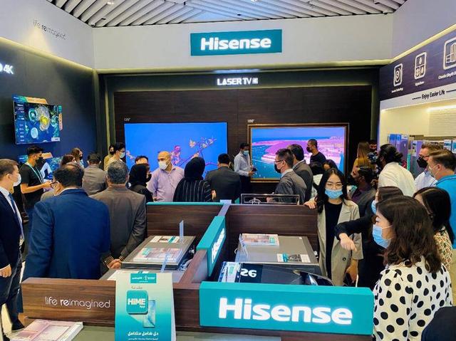 中国品牌闪亮中东非市场，海信10年复合增长率25.9%