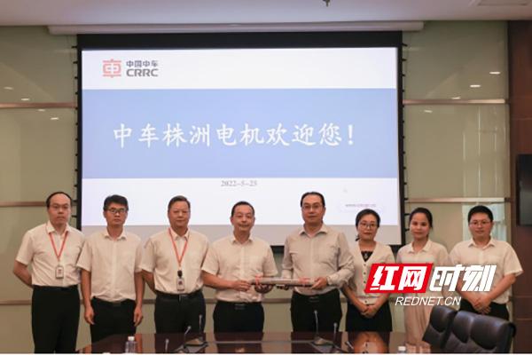 株洲石峰区检察院走访调研中车株洲电机有限公司