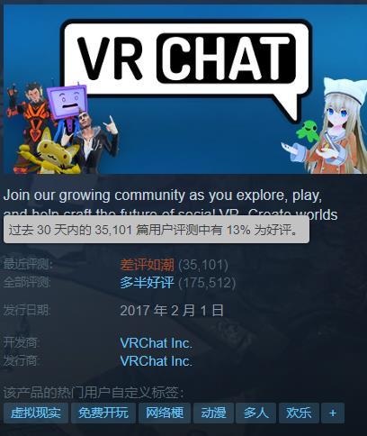 绝地求生透视辅助QQ群 不给涩涩而遭差评的VRChat，却给我带来了美好一天