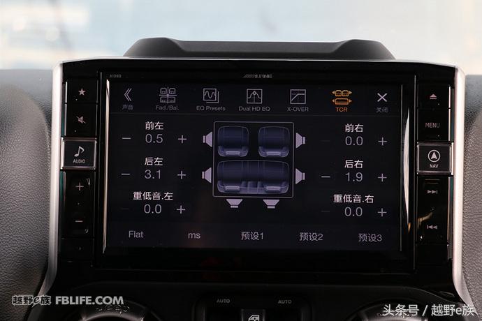 集成各种黑科技 阿尔派牧马人主机实装测试