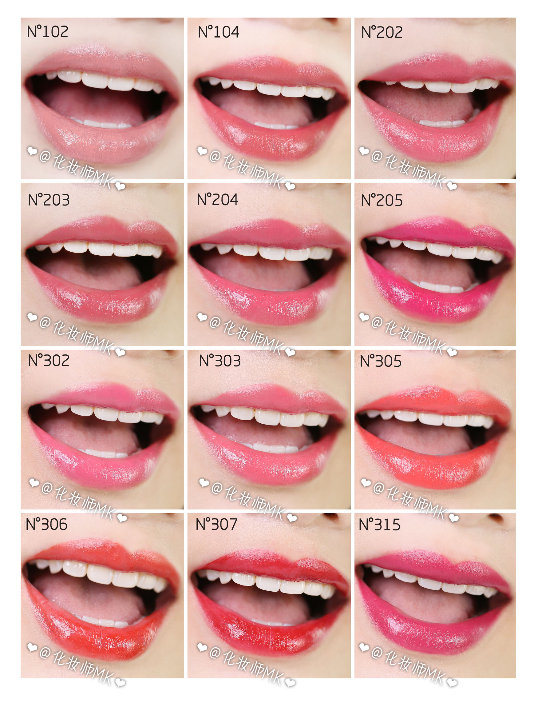 12支纪梵希小羊皮口红试色,哪个色号最值得买?