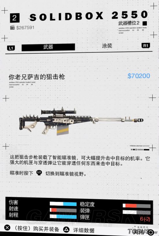 《看门狗2》武器图鉴大全 全武器属性数据一览