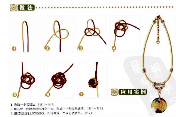 手链结编法图解最简单图片