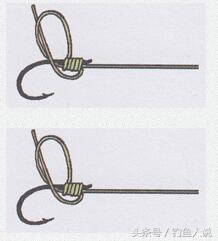 一分钟快速绑钩法！绑鱼钩的方法大全图解