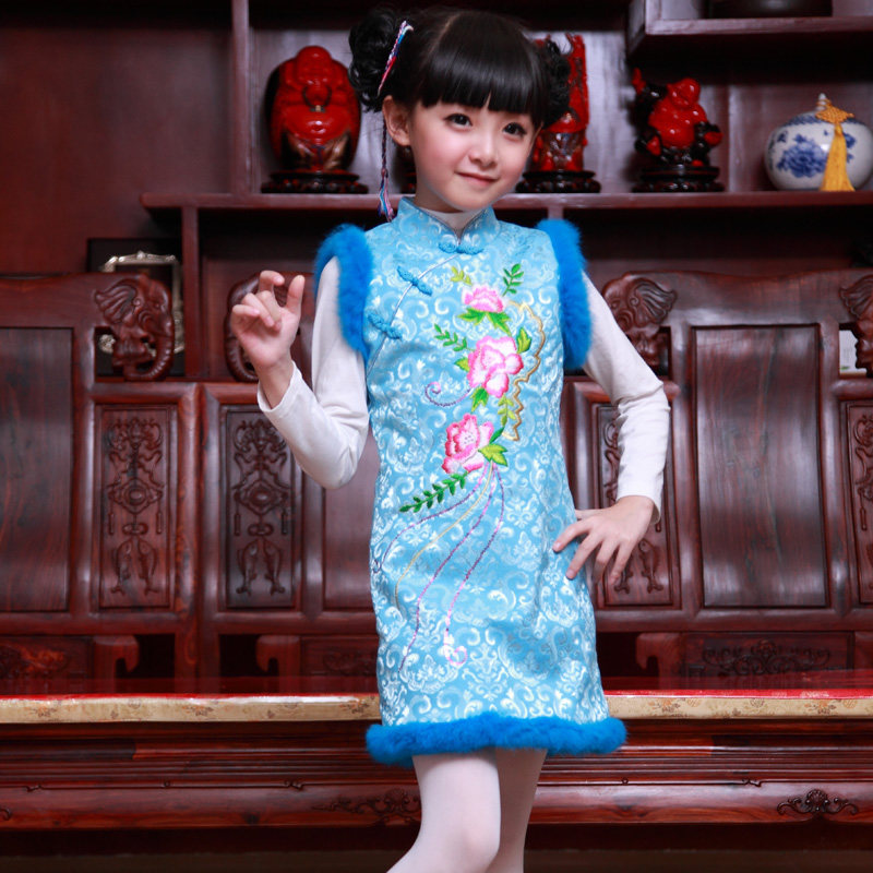 民族服装，中国风的宝宝