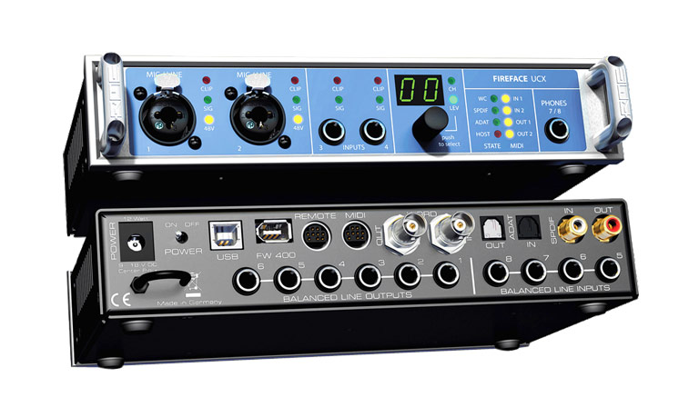 rme fireface ucx 电脑专业录音k歌声卡