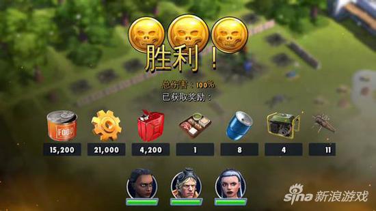 僵尸危机生死之战攻略心得 13-14卡级资源掠夺