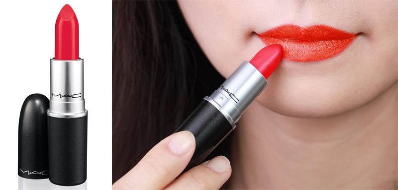 经典荧光橙色 lady danger 质地哑致,哑光效果看起来性感又型格,一试