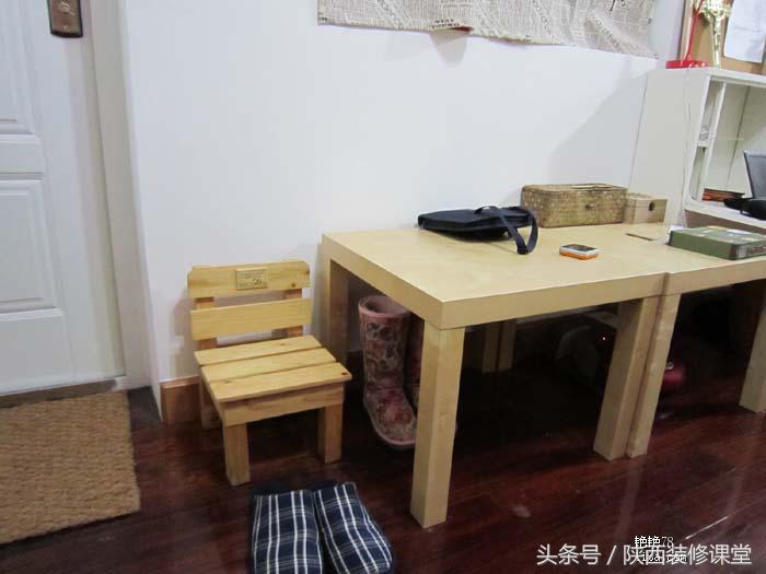 旧屋改造DIY，一家三口的宜家+日式风小屋