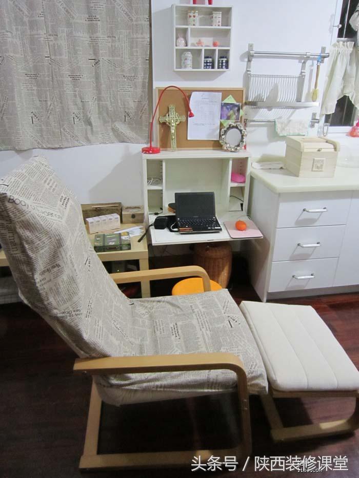 旧屋改造DIY，一家三口的宜家+日式风小屋