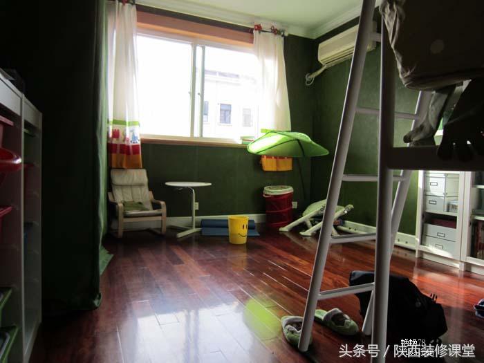 旧屋改造DIY，一家三口的宜家+日式风小屋