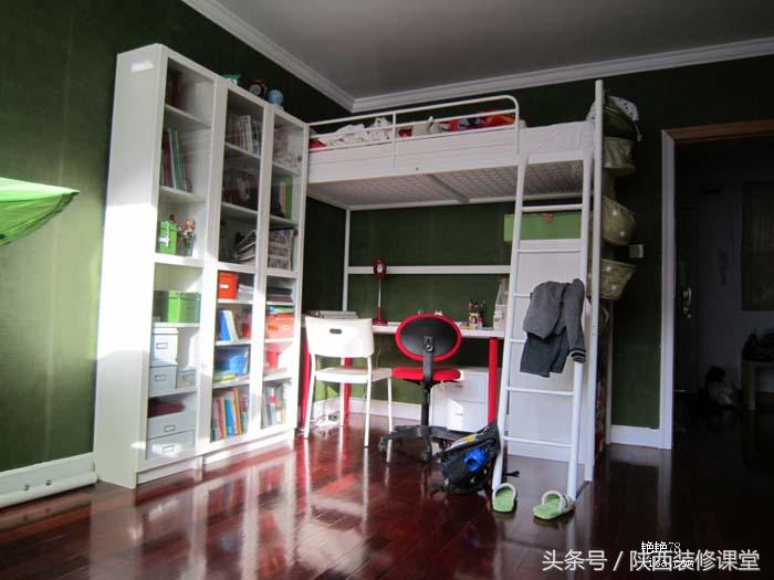 旧屋改造DIY，一家三口的宜家+日式风小屋